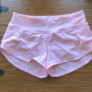 Lululemon speed shorts